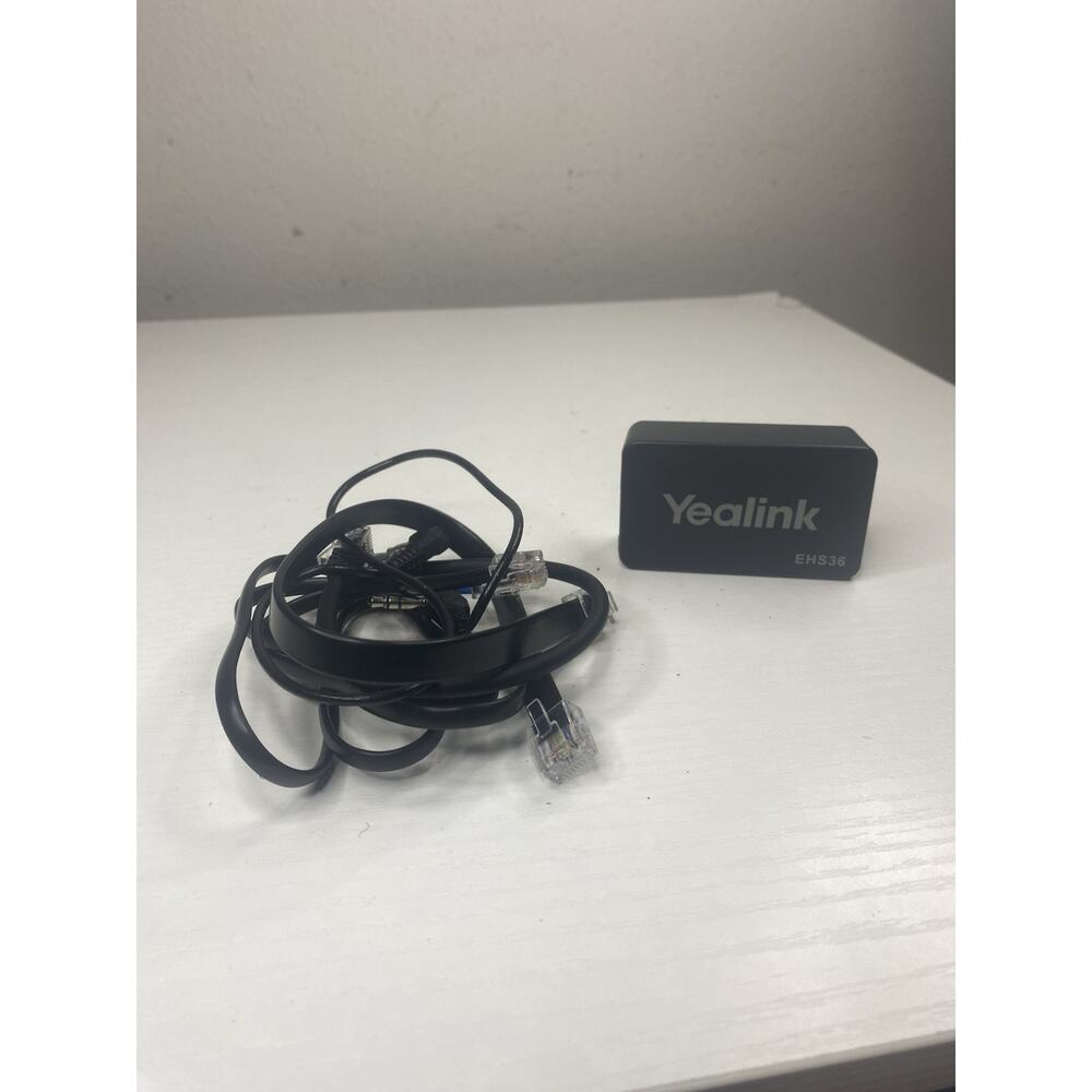 Yealink EHS36 Electronic Hook Switch Adapter Tested Working